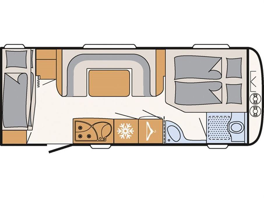 Dethleffs Camper 560 FMK